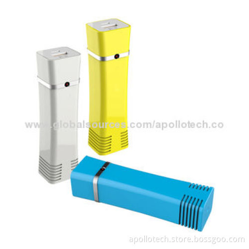 Portable Charges, 3,000mAh Capacity, 3-4 Hours Charging Time, 96*26.5*22.5mm and 60g